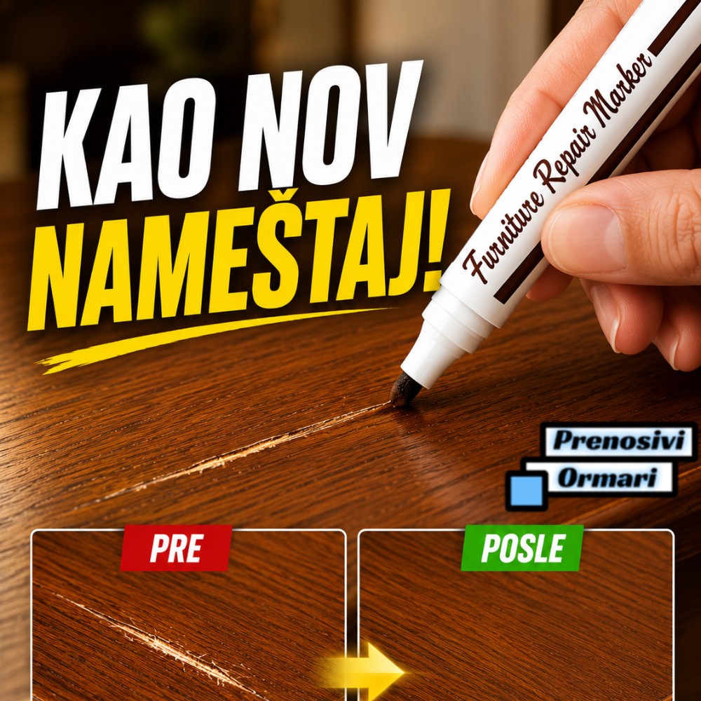 Markeri za popravku reparaciju nameštaja i drvenih podova - Slika 3
